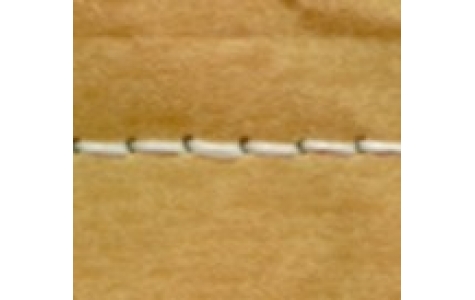 Stitch Sample - 1 needle